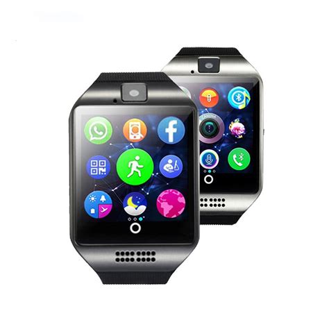 smartwatch q18 nfc curvo llamadas sim card cámara|HOPEMOB Smartwatch Q18 Curvo Reloj Celular Inteligente .